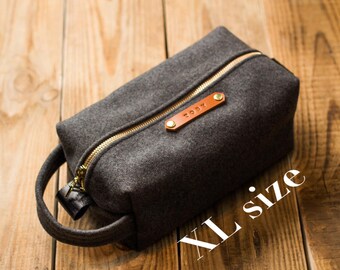 Father's day gift / Fathers day gift / Leather Toiletry bag / Toiletry bag men / Large toiletry bag / Mens toiletry kit / Best toiletry bag