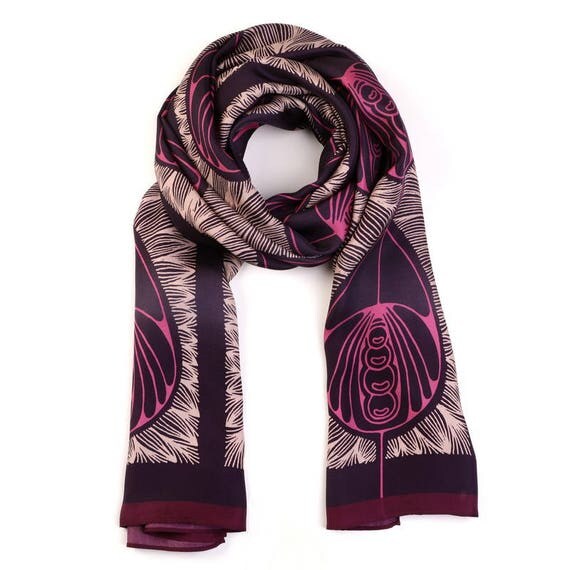 NEW Women's Classic Luxury Silk Scarf Rectangular
