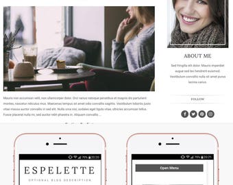 Blogger Template Responsive, Blogger Theme, Premade Blogger Templates, Blogger Template Minimal, Blogger Blog, Blogspot - Espelette
