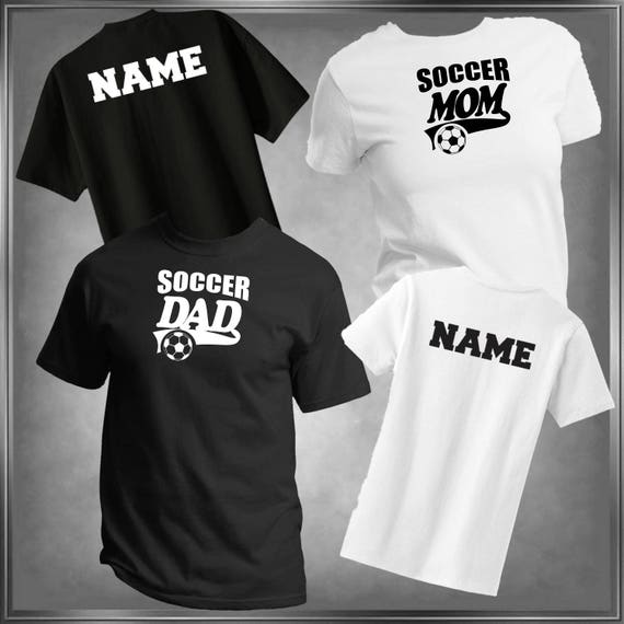 Soccer T-Shirt Personalize With Any Name Family Member and