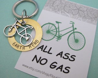 Boyfriend Gift, Bicycle Key ring, Bicycle Gifts, Gift for Men, Gift for Husband, Best friend Gift, Men's personalised Option, cyclist gift