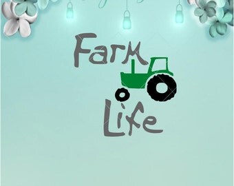 Farm Life / Tractor SVG / Svg / Farm Tractor / Farm Dxf / Farm Life Png / Farm SVG / Tractor Dxf