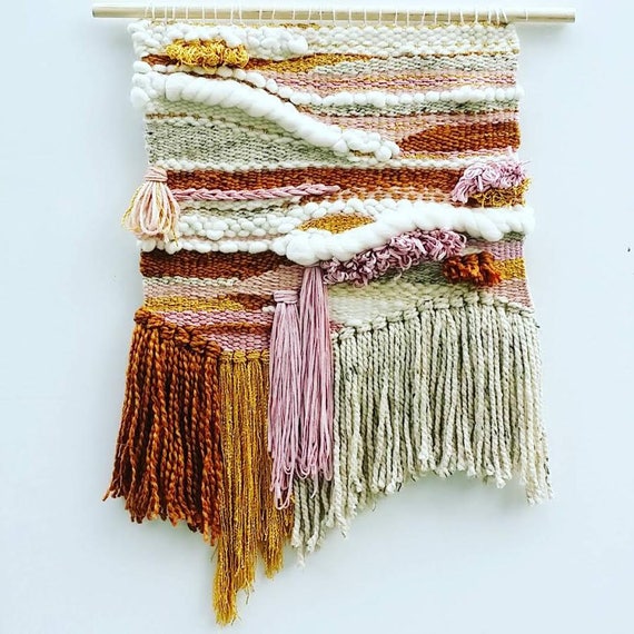 Large Woven Wall Hanging Wall Weaving Colorful Wall Art