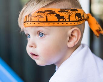 Warrior Headband, Boy band, boy headband, headband for boys, baby boy headband, mens headband, Ninja headband