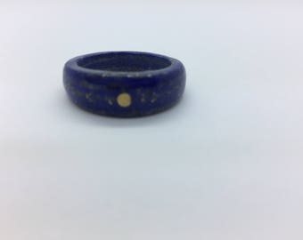 Lapis lazuli ring 25mm width