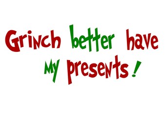 Christmas grinch | Etsy