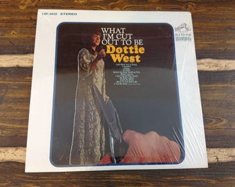 What I'm Cut Out To Be Dottie West Vintage Vinyl Record LP 1968