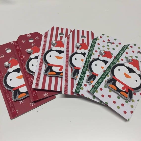 Christmas Tags/ Holiday Tags/ Gift Tags/ Treat Bag Tags/