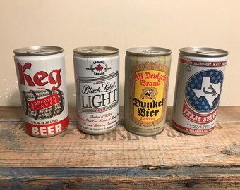 Vintage beer cans | Etsy