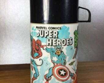 Aladdin Marvel Super Heros Thermos
