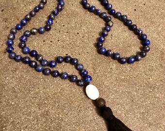 Lapis Lazuli Mala Necklace