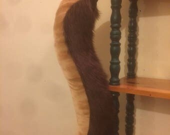 Brown Canine costume fursuit tail