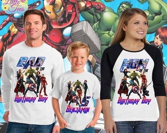 15% Off Avengers Assemble shirt/avengers birthday shirt/birthday boy avengers shirt/Avengers shirt/birthday boy shirt/avengers/ 183