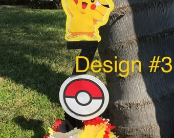 Pokemon centerpiece party decoration