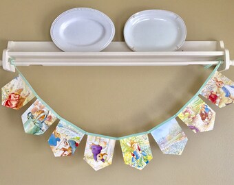 Peter Rabbit Storybook Banner, Garland, Bunting