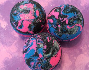 1 Galaxy Bath Bomb / Bath Bombs / Bathbomb / Glitter Bathbomb / Glitter Bath Bomb / Space / Black Bath Bomb / Gift Idea / Bath and Body / bb