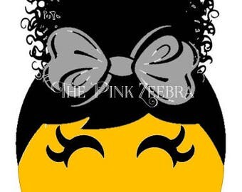 Cute 'n' Sassy Emoji SVG - Use with Cricut, Silhouette and other cutting machines