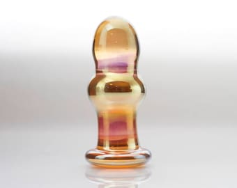Glass Butt Plug - Talia - Medium - One Of A Kind Mature/adult/anal/sex Toy