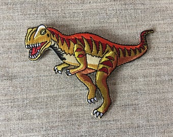 Dinosaur iron on | Etsy