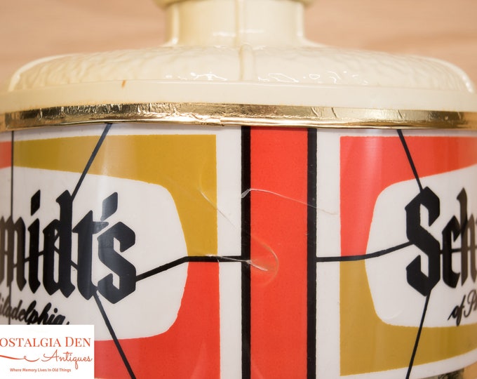 Schmidt's Beer Lights | Rare Schmidt's Beer Wall Sconce Lights | Retro Breweriana