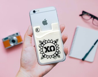 Chi Omega Sunflower Phone Wallet