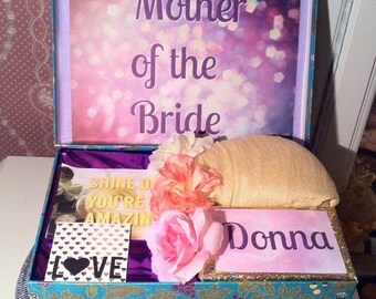 Mother of the Bride Gift. Mother of the Groom Box. Mother of the Bride YouAreBeautifulBox. Mother Gift from Daughter. Wedding Gift.