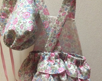 Small retro romper in true Liberty