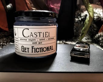 Castiel {Supernatural} Soy Candle