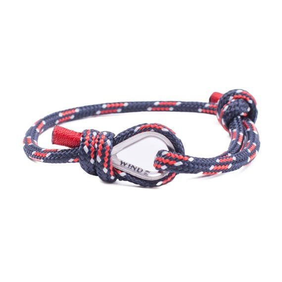 ROPE BRACELET - navy blue bracelet, men bracelet, bracelets for teenagers, arm bracelet, nautical jewelry, nautical bracelet sailing jewelry
