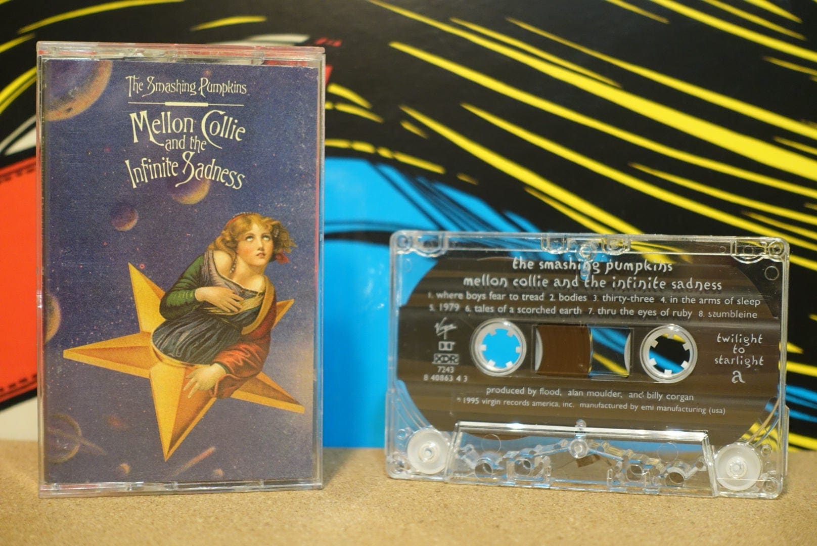 Mellon Collie & The Infinite Sadness by Smashing Pumpkins Vintage (2 MINT SEALED) Cassette Tapes