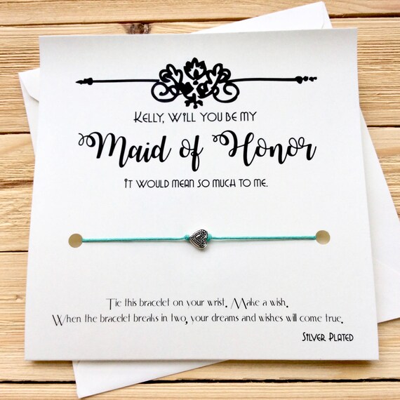 Will You Be My Maid Of Honor Proposal Gift Ideas Maid Of Honor   Il 570xN.1377232575 Gj44 