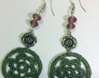 Orecchini Handmade Uncinetto Handmade