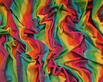 Hand Dyed Organic Bamboo Velour Blanket