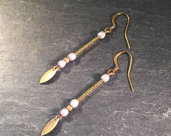 Boucles D'oreilles Manchette à Lèvres Et Oreille Croisées - Argent Sterling 925