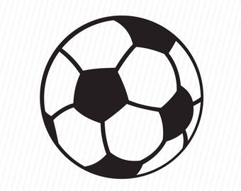 Soccer Ball Svg, Soccer Ball, Svg Files, Sports Svg, Silhouette Cut Files, Cricut Cut Files