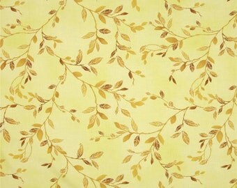 mustard and yellow patchwork fabric WILMINGTONPRINTS FELICITY