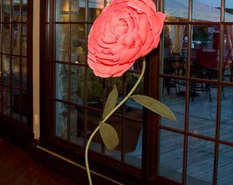 Giant Freestanding Paper Flowers