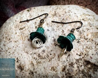 Blue Bell earrings