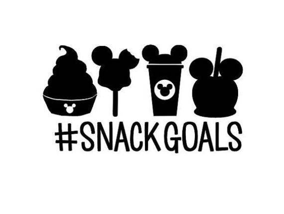 Download Snack Goals .svg file for Cricut and Silhouette Disney