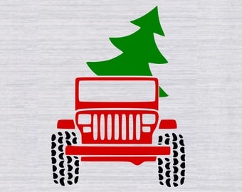 Download Jeep christmas | Etsy