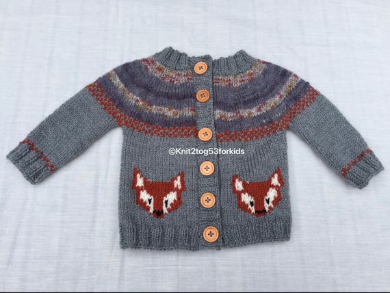 fox fairisle jumper
