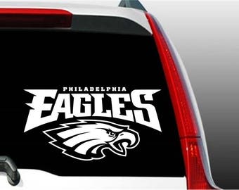 Eagles Sticker, Eagles Decal, Philadelphia Eagles Sticker, Football Sticker, Football Decal, Window Decal, Laptop Decal, Phone Decal