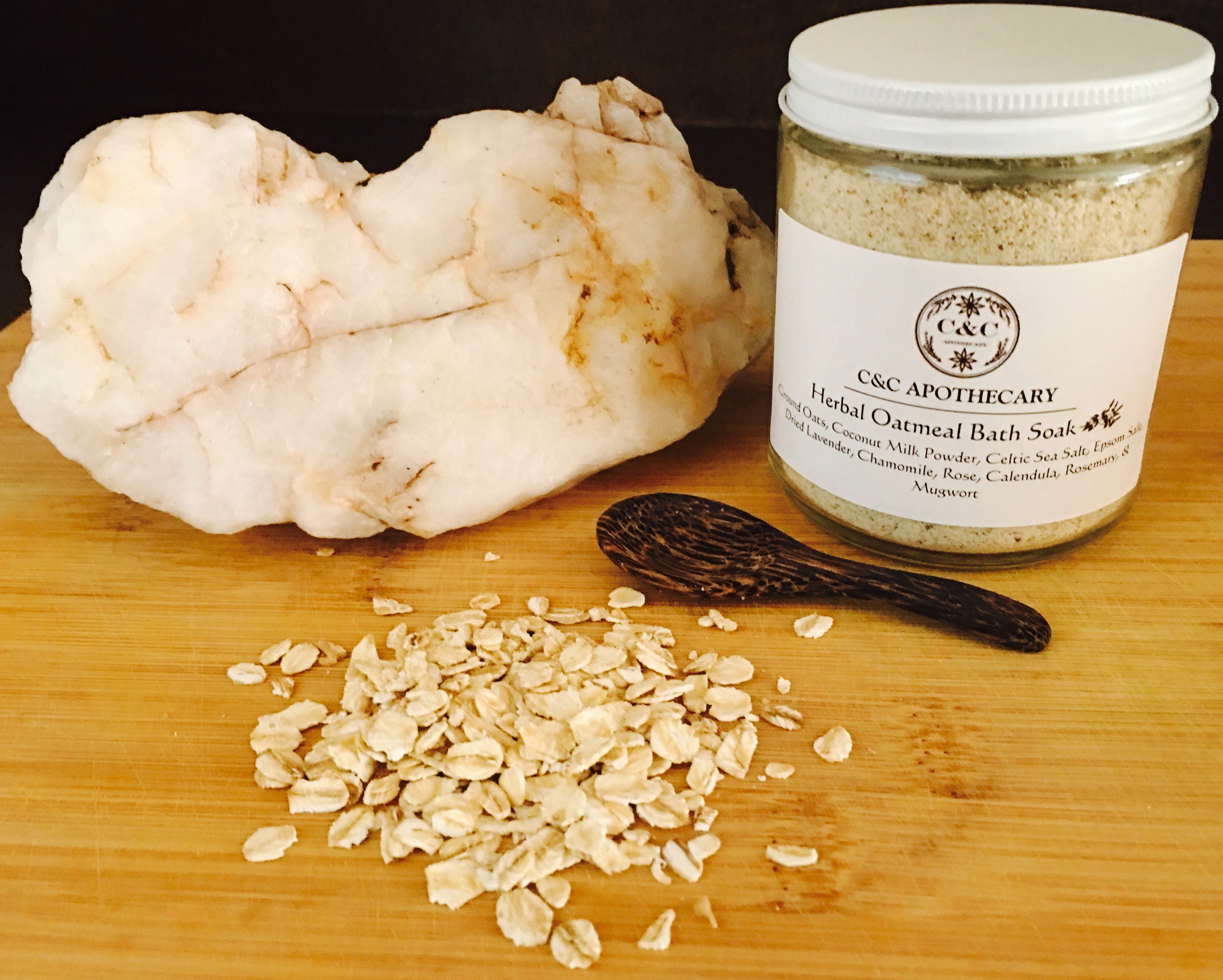 Herbal Oatmeal Bath Soak Vegan
