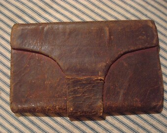 Pre-Civil War Pocket-Book ID'd to soldier from 12th Rhode Island Infantry - Heavy casualties at Fredericksburg