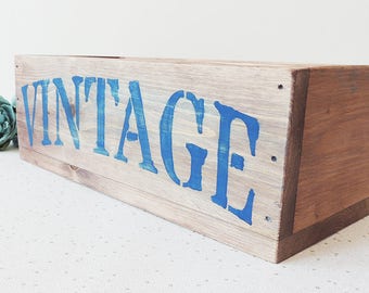 Wooden candle box | Etsy