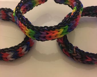Random Bracelets - Rainbow Loom Bracelets - Monster Tail - Custom Made Bracelets - Friendship Bracelets