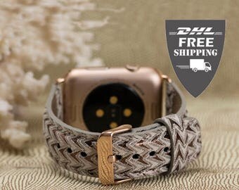 Apple Watch band, Apple Watch 42mm, Apple Watch 38mm, Leather watch band, Apple watch strap, iwatch band, Apple watch leather band,