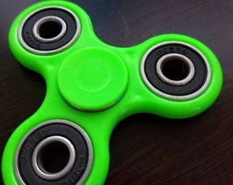NEW MODEL! Best Fidget Spinner Toy! Triple Fidget Toy Spinner Fidget Hand Spinner with Ceramic Bearings. Spinner Fidget Custom Colors.