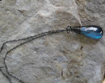 THE ANGÉLIQUE NECKLACE - LABRADORITE main image 1