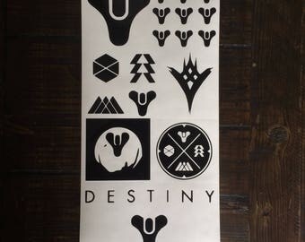 Destiny decal | Etsy